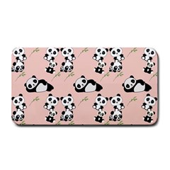 Pattern Panda Bear Medium Bar Mats by danenraven