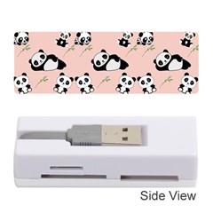 Pattern Panda Bear Memory Card Reader (stick) by danenraven