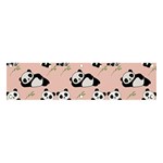 Pattern Panda Bear Banner and Sign 4  x 1  Front