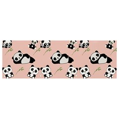 Pattern Panda Bear Banner And Sign 9  X 3 