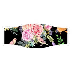 Illustration Bird Flower Floral Background Stretchable Headband by danenraven