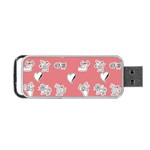 Stickers Hobbies Hearts Reading Portable USB Flash (Two Sides) Back