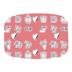 Stickers Hobbies Hearts Reading Mini Square Pill Box by danenraven