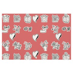 Stickers Hobbies Hearts Reading Banner And Sign 6  X 4  by danenraven