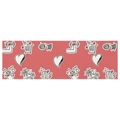 Stickers Hobbies Hearts Reading Banner And Sign 9  X 3 