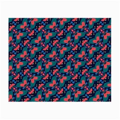 Illustration Tile Pattern Patchwork Small Glasses Cloth by danenraven