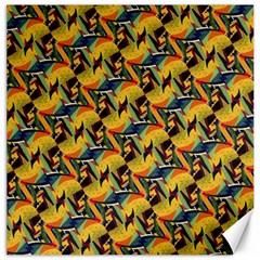 Illustration Geometric Pattern Colorful Pattern Canvas 16  X 16  by danenraven