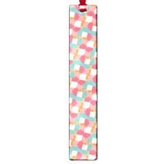 Patchwork Pastel Pattern Art Large Book Marks