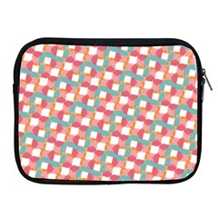 Patchwork Pastel Pattern Art Apple Ipad 2/3/4 Zipper Cases by danenraven