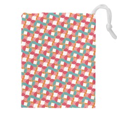 Patchwork Pastel Pattern Art Drawstring Pouch (5XL)