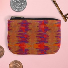 Pattern Watercolor Texture Mini Coin Purse