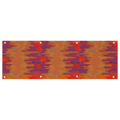 Pattern Watercolor Texture Banner And Sign 9  X 3 