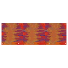 Pattern Watercolor Texture Banner And Sign 12  X 4 