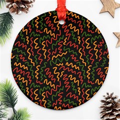 African Abstract  Ornament (round) by ConteMonfrey