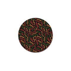 African Abstract  Golf Ball Marker by ConteMonfrey