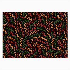 African Abstract  Large Glasses Cloth (2 Sides) by ConteMonfrey