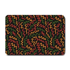 African Abstract  Small Doormat  by ConteMonfrey