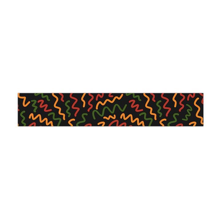 African Abstract  Flano Scarf (Mini)