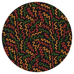 African Abstract  Round Trivet by ConteMonfrey