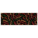 African Abstract  Banner and Sign 12  x 4  Front