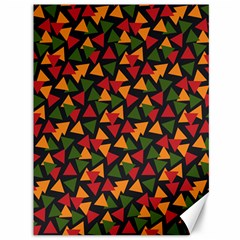 African Triangles  Canvas 36  X 48  by ConteMonfrey