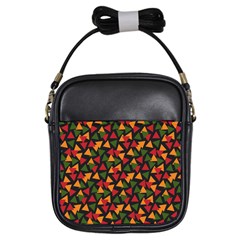 African Triangles  Girls Sling Bag