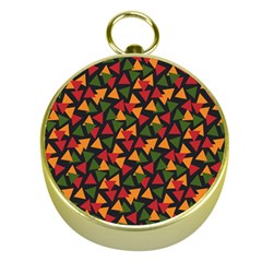 African Triangles  Gold Compasses