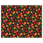 African Triangles  Double Sided Flano Blanket (Medium)  60 x50  Blanket Back