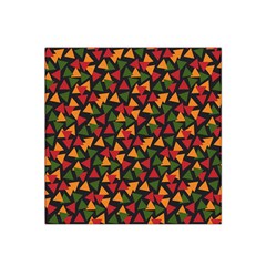 African Triangles  Satin Bandana Scarf 22  X 22  by ConteMonfrey