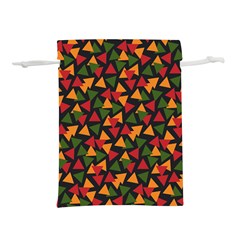 African Triangles  Lightweight Drawstring Pouch (M)