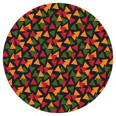 African Triangles  Round Trivet by ConteMonfrey