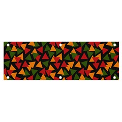 African Triangles  Banner And Sign 6  X 2 