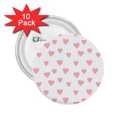 Small Cute Hearts 2 25  Buttons (10 Pack)  by ConteMonfrey