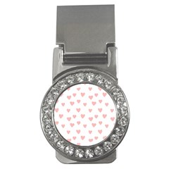 Small Cute Hearts Money Clips (cz)  by ConteMonfrey