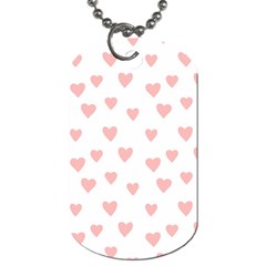 Small Cute Hearts Dog Tag (two Sides) by ConteMonfrey