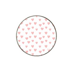 Small Cute Hearts Hat Clip Ball Marker by ConteMonfrey