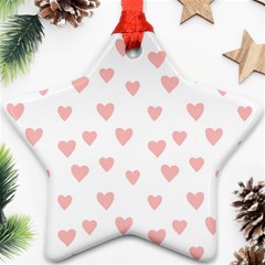 Small Cute Hearts Star Ornament (two Sides) by ConteMonfrey