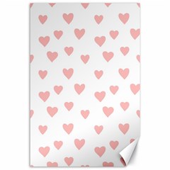 Small Cute Hearts Canvas 24  X 36  by ConteMonfrey