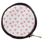 Small Cute Hearts Mini Makeup Bag Front