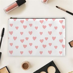 Small Cute Hearts Cosmetic Bag (large) by ConteMonfrey