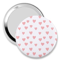 Small Cute Hearts 3  Handbag Mirrors by ConteMonfrey