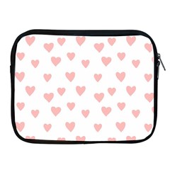 Small Cute Hearts Apple Ipad 2/3/4 Zipper Cases by ConteMonfrey