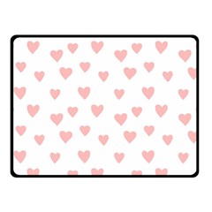 Small Cute Hearts Double Sided Fleece Blanket (small)  by ConteMonfrey