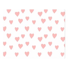 Small Cute Hearts Double Sided Flano Blanket (large)  by ConteMonfrey