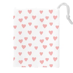 Small Cute Hearts Drawstring Pouch (4xl) by ConteMonfrey