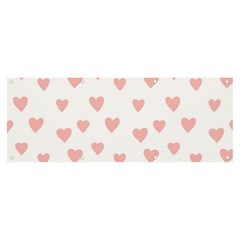 Small Cute Hearts Banner And Sign 8  X 3  by ConteMonfrey