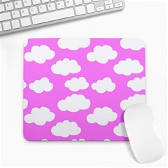 Purple Clouds  Large Mousepads by ConteMonfrey