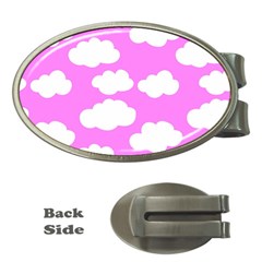 Purple Clouds  Money Clips (oval)  by ConteMonfrey