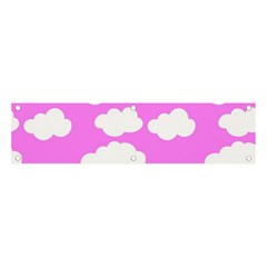 Purple Clouds  Banner And Sign 4  X 1 