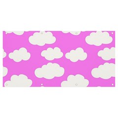 Purple Clouds  Banner And Sign 8  X 4 